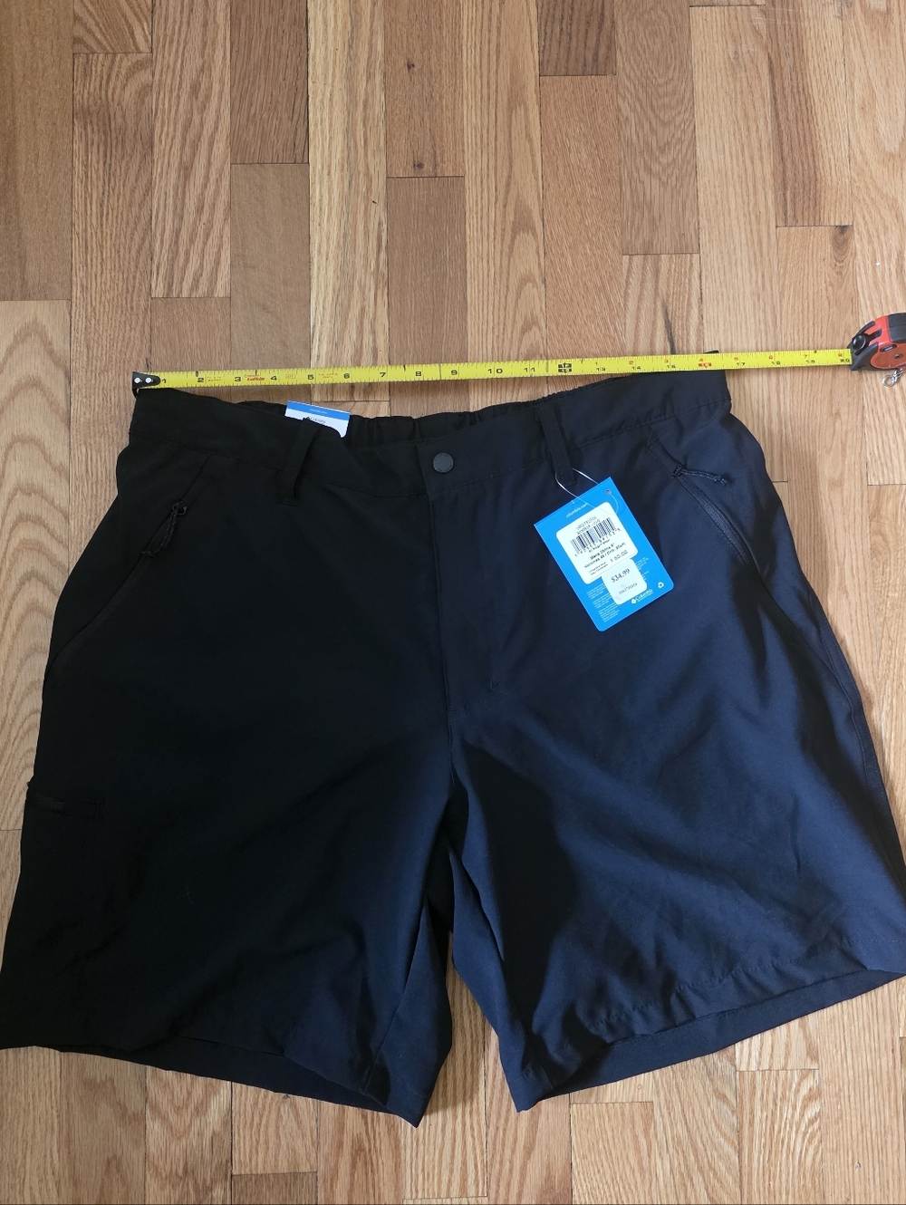 NWT Columbia Men's Black Performance Shorts